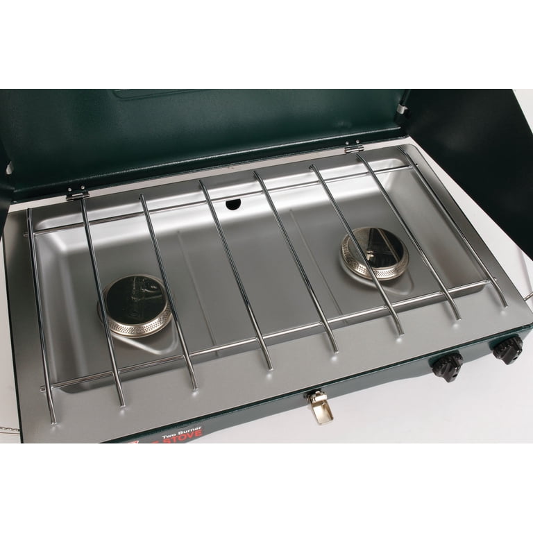 Coleman Brand, Matchlight 10,000 BTU 2-Burner Propane Stove, Black