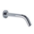 thumbnail image 1 of Wall Mount Automatic Faucet with Sensor Stainless Steel DC Powered Hands Touch Free Bathroom Tap, Chrome, 1 of 4