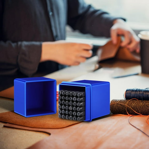 Raindrops 1 Set Number And Letter Punch Stamp Metal Stamping Kit Metal Numeral Punch Tools For Identification And Marking 3mm (1/8”)