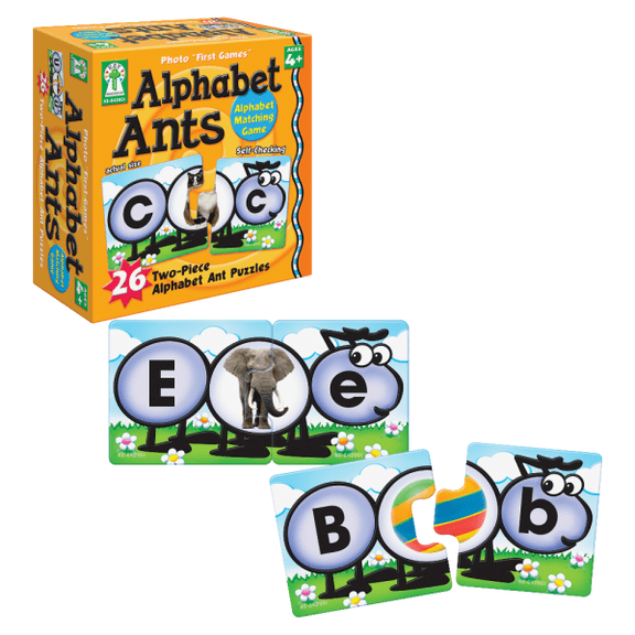 Carson Dellosa Education, Cdp842001, Grade Prek-1 Alphabet Ants Board Game, 1 Each, Multicolor