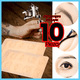 thumbnail image 2 of 10 Piel Sintética Práctica Microblading Diseño Ceja Sin Tinta, 2 of 9