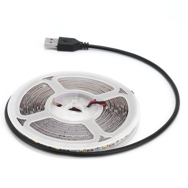 Franja de Luz, Luces de Tira USB CON ALIMENTACIÓN USB DE 5V COMPONENTE Strip de luz LED LED 5m/16.4ft Para El Club