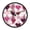 Heart-Shaped Grid, variant on Indoor 12' Voice-Activated Luminous Decoration Wall Clock With LED Night Light Kawaii Puzzle Pieces