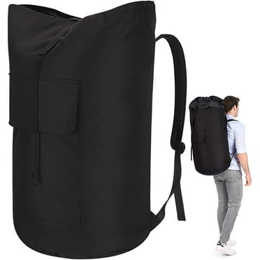 Extra Large 115L Laundry Bag Backpack , Heavy Duty Laundry Backpack with Drawstring Closure, Portable Laundry Storage Bag for Travel, College, Laundromat and Apartment