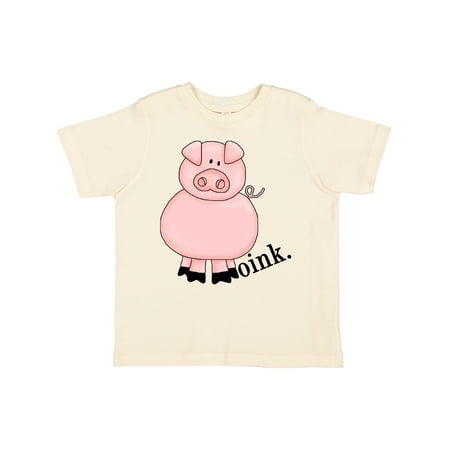 

Inktastic Pig-Oink Gift Toddler Boy or Toddler Girl T-Shirt