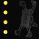 thumbnail image 1 of HAMPPLIES 1Ud Soporte Para Teléfono De Y Motocicleta Negro Con Ergonómico, 1 of 6
