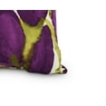 thumbnail image 2 of Simply Daisy, 18" x 18" Sunset Tulip Purple Floral DecorativeOutdoor Pillow, 2 of 2