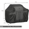 thumbnail image 6 of NOGIS Gas Grill Cover Large XL 66 inches Black Waterproof Outdoor Barbeque Grill Covers BBQ Gas Grill Cover Char Broil Patio Bistro, 6 of 7
