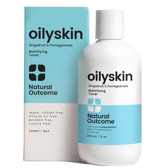 Toner Natural Outcome OilySkin Mattifying 240mL for Oily Skin