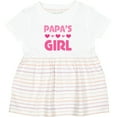 thumbnail image 3 of Inktastic Papas Girl Granddaughter Girls Baby Dress, 3 of 5