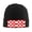 Black, variant on Croatian-Flag Pattern Beanie Hat Men Women Warm Printed Cap Knit Beanies Hats Outdoor Winter Blue