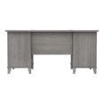 thumbnail image 3 of Bush Furniture Somerset 60W Office Desk with Drawers Platinum Gray, 3 of 10