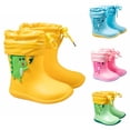 thumbnail image 3 of Aloohaidyvio Kids Rain Boots Premium Collection,Waterproof Natural Rubber Boots for Toddlers and Kids, 3 of 3