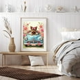 thumbnail image 6 of Diamond Art Kit for Adults, Yorkie Car Pink Roses Scene Diamond Painting for Adults Beginners, 5D DIY Diamond Art Painting Kits, Colorful Diamond Painting Craft for Home Decor 12x16, 6 of 7