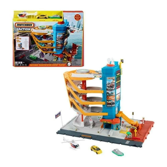 Set de Juego Matchbox Garage de Aventura