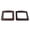 Brown, variant on Pet Door, Cat Hole, Dog Door Hole Can Control Freely in and Out, Two-Way Door for Pets, New Pet Supplies