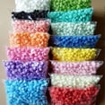 thumbnail image 2 of Aproximadamente 480-500 piezas/3 cm, minicabezas de rosas artificiales de espuma de PE, flores hechas a mano para bricolaje, decoración para fiestas, bodas y el hogar, 2 of 5