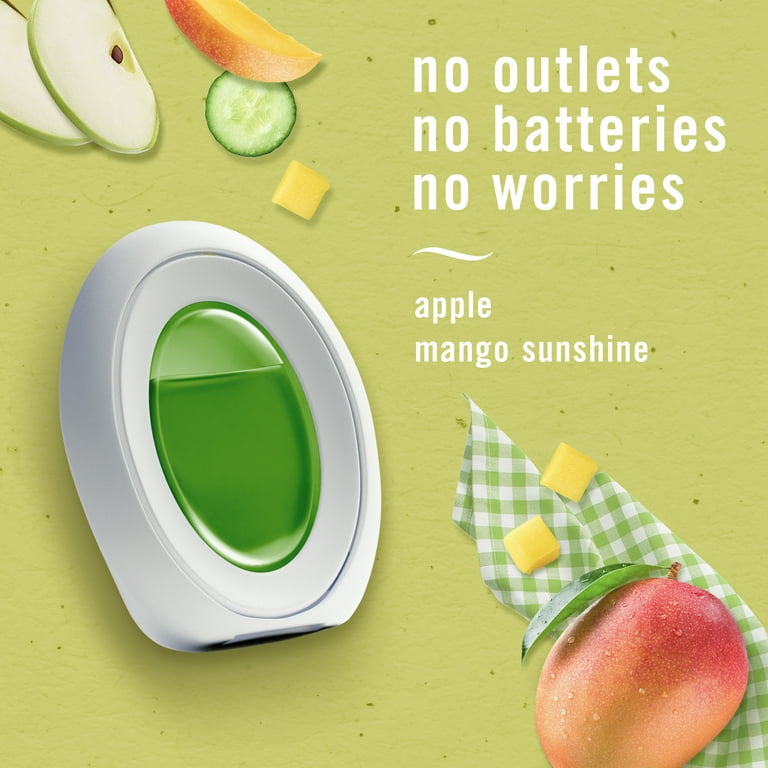 Febreze Bathroom Air Freshener, Small Spaces Odor-Fighting, Apple Mango  Sunshine, 1 Count - Walmart.com