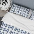 thumbnail image 4 of Designart 'Abstract Retro Geometrical Design I ' Mid-Century Modern Duvet Cover Set, 4 of 4