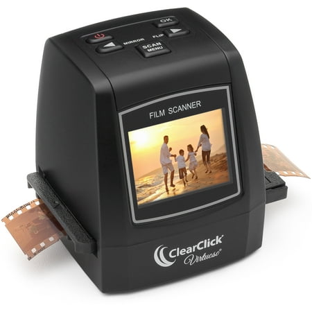 ClearClick 22MP Virtuoso Film & Slide Scanner with PhotoPad Software & 8 GB Memory Card - Compatible with 35mm, 110, 126, & Super (Best Virus Scanner For Windows 8)