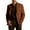 Coffee, variant on Fgnfyis Mens Blazer Rugged Western Corduroy Jacket Autumn Thickened Layered Style Without Logo for Casual Wear Mens Jacket Coffee XL