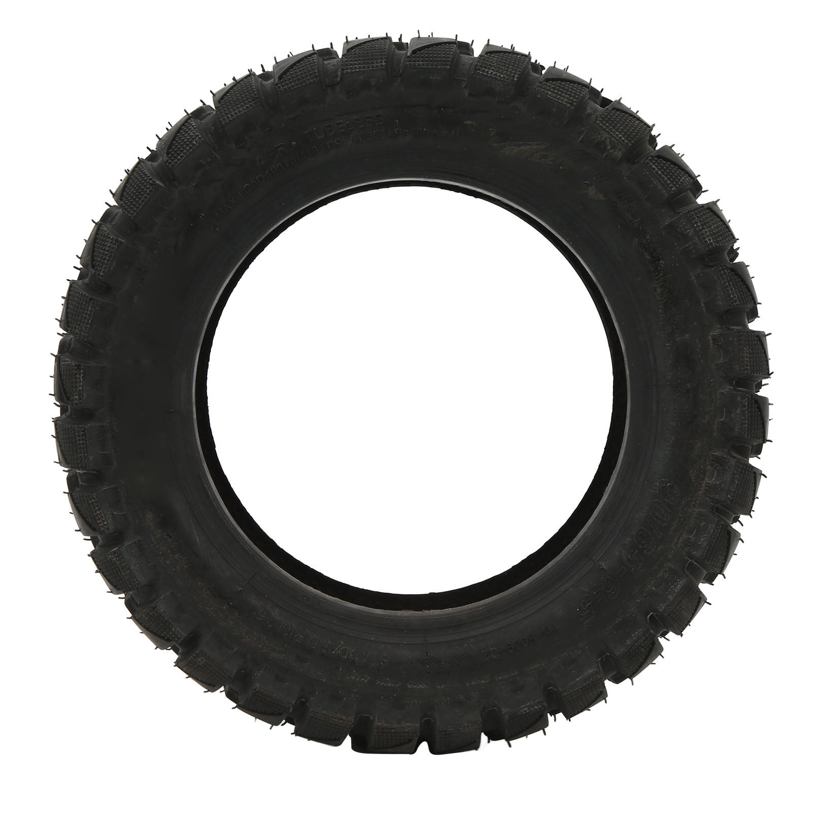 Pneu Tout-terrain 11 Pouces 90/65-6.5 Pour Scooter électrique - Sans Chambre à Air, Caoutchouc Robuste