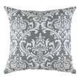 thumbnail image 6 of TreeWool (Pack of 2) Damask Accent Decorative Cotton Throw Pillow Covers (18 x 18 Inches, Graphite Gray), 6 of 6