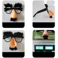 thumbnail image 5 of Gafas de disfraz JanHm con nariz cejas bigote accesorios de Halloween 2 piezas, 5 of 5