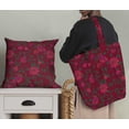 thumbnail image 5 of Soimoi Poly Taffeta Red Fabric By the Yard - 56 Inch Wide -Florals Print Fabric - Elegant and Timeless Patterns for Fashion and Home Decor Printed Fabric, 5 of 6