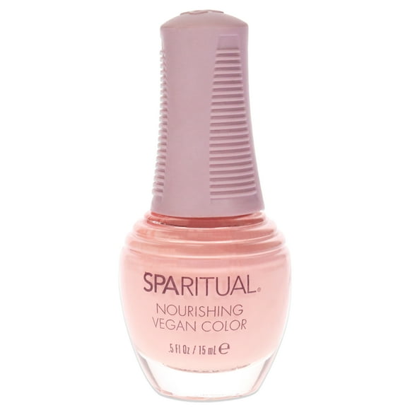 Esmalte de uñas vegano nutritivo Breath of Joy de SpaRitual para mujeres, 0,5 oz SpaRitual Esmalte de uñas 0.5 oz