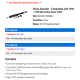 thumbnail image 2 of Shock Absorber - Compatible with 1996 - 1999 Mercedes-Benz E300 1997 1998, 2 of 2