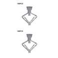 thumbnail image 3 of Riwesomey Kit de anclaje para paneles de yeso de expansión de 100 Uds. Con tornillos, pared autoperforante para el hogar, perforada especial para placa de Type3 NO3 Riwesomey  CBP437068, 3 of 6