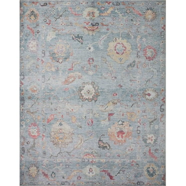 Loloi II Elysium Denim / Multi 2'-6" X 12'-0" Runner Rug