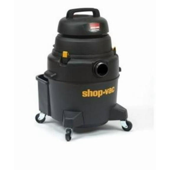 Shop-Vac 8 Gallon 6.0 Peak HP, Industrial Wet Dry Vacuum, Black, Model 9258006