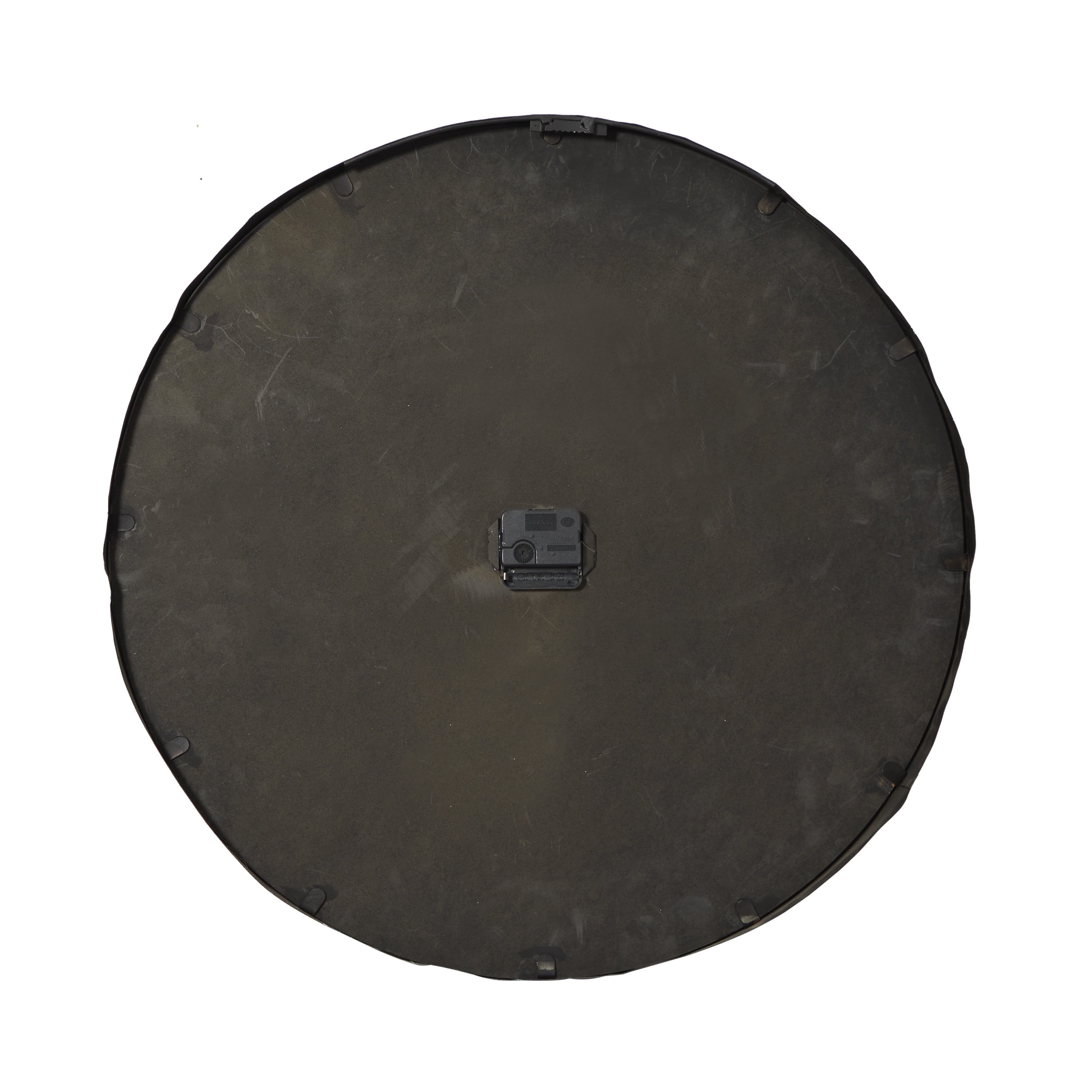 DecMode 24" Brown Wood Wall Clock