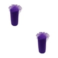 thumbnail image 1 of Wosthever Ambiente de ensueño en la boda Malla Tul Decoración para fiestas Comedor Silla Fondo Pared Morado oscuro Morado oscuro 2Conjunto, 1 of 6