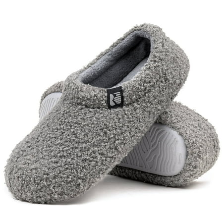 

Ravelier Women s Teddy Fleece Closed Back Indoor Slipper