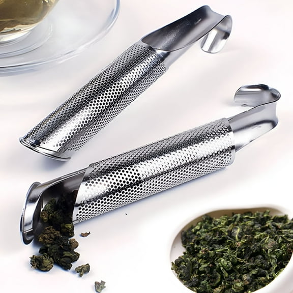 ACDANC 304 Stainless Steel Tea Infuser Reusable Loose Tea Leaf Filter Herbal Spice Holder Strainer Brewing Tools