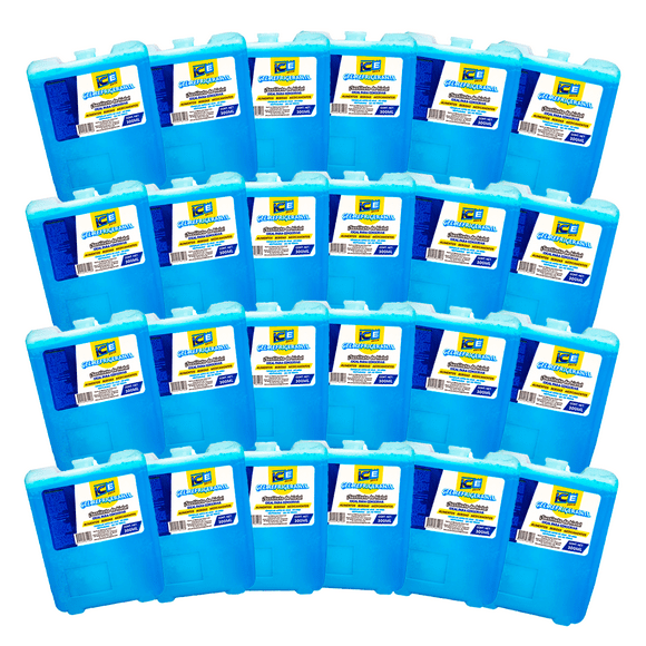 Gel Refrigerante Ice Brick 300 Ml Paquete De 24 Piezas ICE BRICK Gel Refrigerante Ice Brick 300 Ml Paquete De 24 Piezas