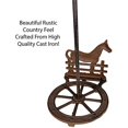 thumbnail image 3 of Urbalabs Cast Iron Farmhouse Paper Towel Holder Horse Metal Paper Towel Holder Roll Paper Towel Stand for Farmhouse Kitchen Decor Bathroom Home Country Decor (Horse), 3 of 7