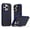 Blue, variant on Double Color Skin Touch Feel Camera Bracket Magnetic Phone Case for iPhone, Compatible with (Red,iPhone 16)