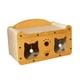 thumbnail image 3 of Casa para Gatos de Cartón Cueva Rascadora Mueble para Gatitos Estación de Descanso Juguete de Papel Corrugado Adecuado para Regalos Y Decoración Del, 3 of 9