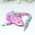 thumbnail image 6 of 3D Printed lizard,Flexible Joint Animal lacertid Figurines,Realistic Eyes, Home Office Decor,Fidget Toy for Adults Teens Boy Festival Gifts, 6 of 10