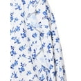 thumbnail image 5 of DARING DIVA Stylish Floral Midi Spaghetti Straps Shirred Back Dress XS Blue, 5 of 6