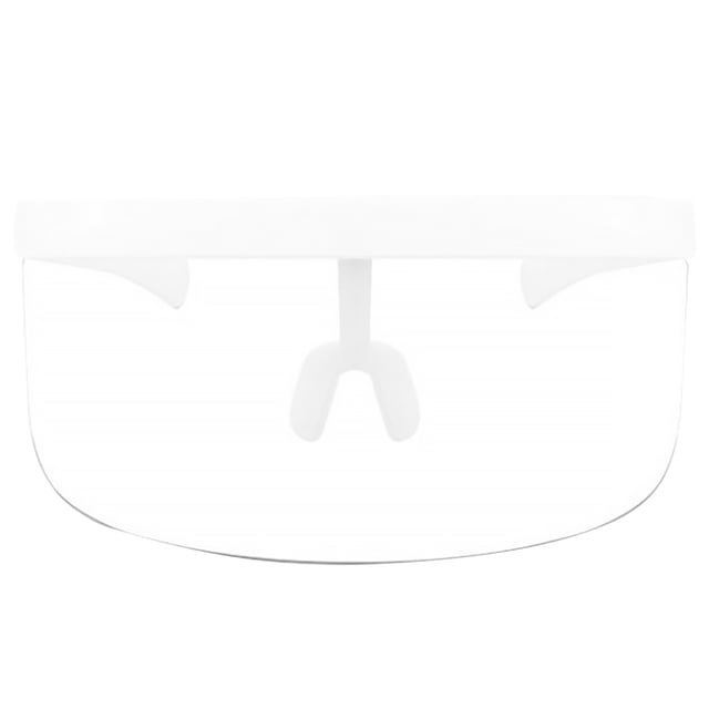 fastboy Huge Visor Windproof Half Face Shield Anti-UV Mirror Lens Sunglasses Retro Protector Eyewear