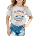 thumbnail image 1 of EHQJNJ Hauts d'Été Mode Enfants Imprimé Ample Décontracté Manches Courtes pour Enfants T-Shirt d'Été Confortable pour Garçons et Filles Chandails en Molleton Col Rond Graphique Drôle, 1 of 3