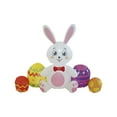 thumbnail image 2 of Wiicoznt polyester Inflatable Easter egg rabbit LED Luminous Inflatable Easter Eggs Bunny Inflatable Holiday Outdoor Courtyard Decoration Ornament, 2 of 7