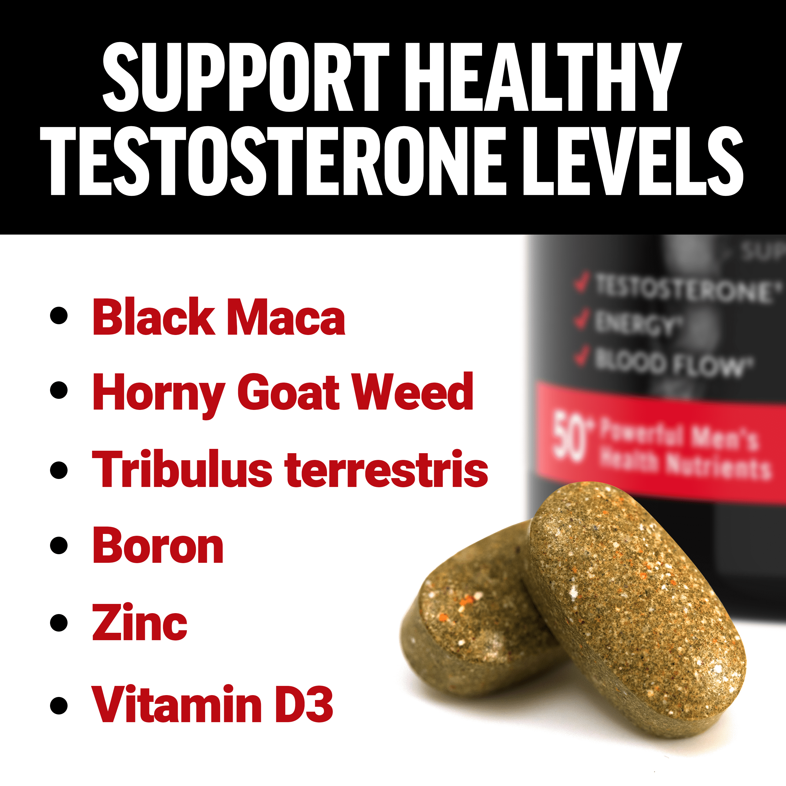 Force Factor Test X180 Multivitamin, Testosterone Booster Supplement for Men, Support Muscle, Strength, Performance & Vitality, 50+ Nutrients for Men’s Health & All 13 Essential Vitamins, 120 Tablets