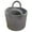 Grey, variant on MDR Trading AP-CBW450WH10 Round White Cotton with Handles Basket