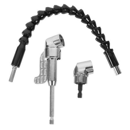 

1 Set/3pcs Electric Drill Angle Extension Shaft Screwdriver Socket Adaptor